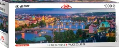 Eurographics - Prague Czech Republic - 1000 Piece Jigsaw Puzzle Clearance