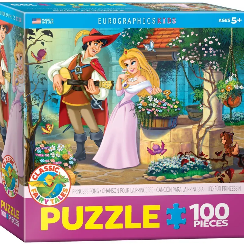 Eurographics 6100-0726 Princess Song 100 Piece Jigsaw Puzzle Hot