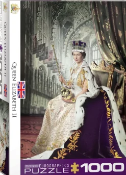 Eurographics - Queen Elizabeth II - 1000 Piece Jigsaw Puzzle Sale