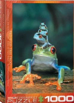 Eurographics - Red-Eyed Tree Frog - 1000 Piece Jigsaw Puzzle Discount