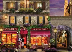 Eurographics - Restaurant au Chapeau Rouge - 1000 piece jigsaw puzzle New