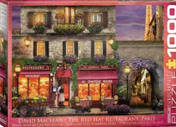 Eurographics - Restaurant au Chapeau Rouge - 1000 piece jigsaw puzzle New