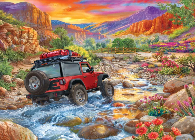 Eurographics - Rocky Ride - 1000 Piece Hot