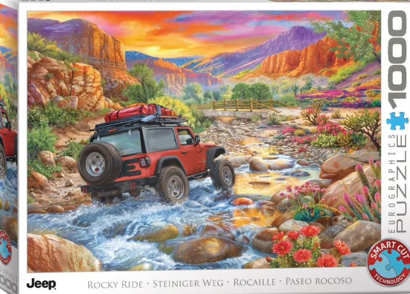 Eurographics - Rocky Ride - 1000 Piece Hot