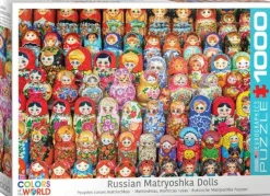 Eurographics - Russian Matryoshka Dolls - 1000 Piece Jigsaw Puzzle New
