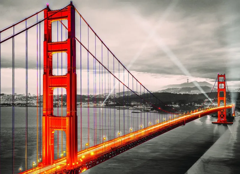 Eurographics - San Francisco Golden Gate Bridge - 1000 Piece Jigsaw Puzzle Sale