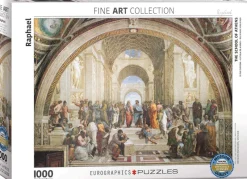 Eurographics - School of Atens by Raphael - 1000 Piece Jigsaw Puzzles New