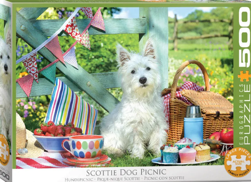 Eurographics - Scottie Dog Picnic - 500 pieces Sale