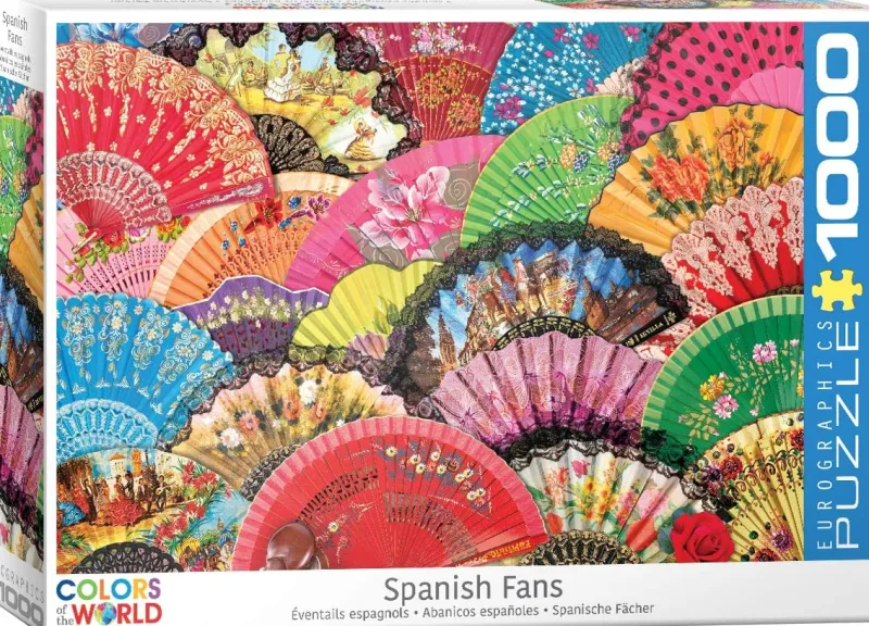 Eurographics - Spanish Fans - 1000 Piece Jigsaw Puzzle New
