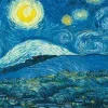 Eurographics - Starry Night Panorama (Expanded from original) by Vincent van Gogh - 1000 Piece Jigsaw Puzzle Discount