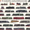Eurographics - Steam Locomotives - 1000 Piece Jigsaw Puzzle Online