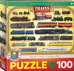 Eurographics - Steam Locomotives - 100 pieces Online