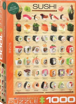 Eurographics - Sushi - 1000 Piece Jigsaw Puzzle Best