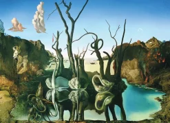 Eurographics - Swans Reflecting Elephants by Salvador Dalí - 1000 piece jigsaw puzzle New