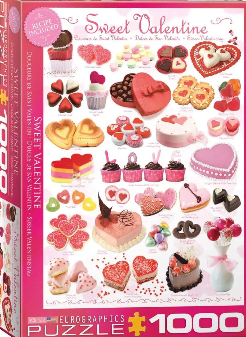 Eurographics - Sweet Velantine - 1000 Piece Jigsaw Puzzle Sale