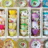 Eurographics - Tea Cups Boxes - 1000 Piece Jigsaw Puzzle Fashion
