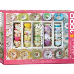 Eurographics - Tea Cups Boxes - 1000 Piece Jigsaw Puzzle Fashion