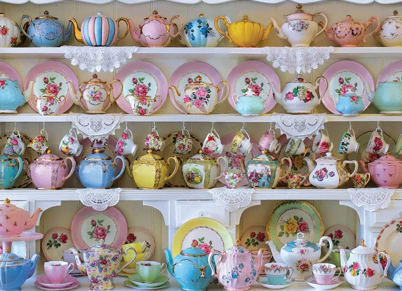 Eurographics - Tea Hutch - 1000 Piece Jigsaw Puzzle Clearance