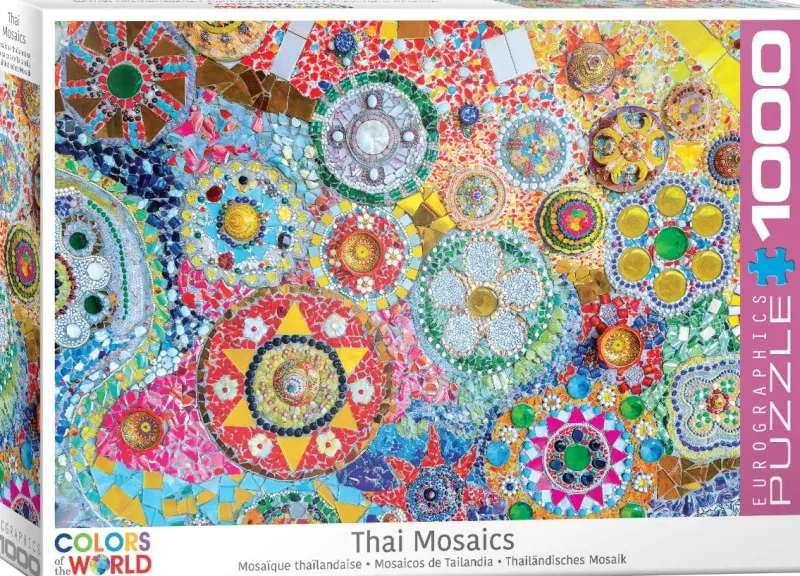 Eurographics - Thailand Mosaic - 1000 Piece Jigsaw Puzzle Discount