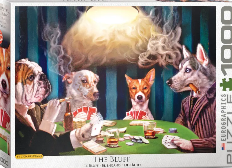 Eurographics - The Bluff - 1000 Piece Jigsaw Puzzle Online