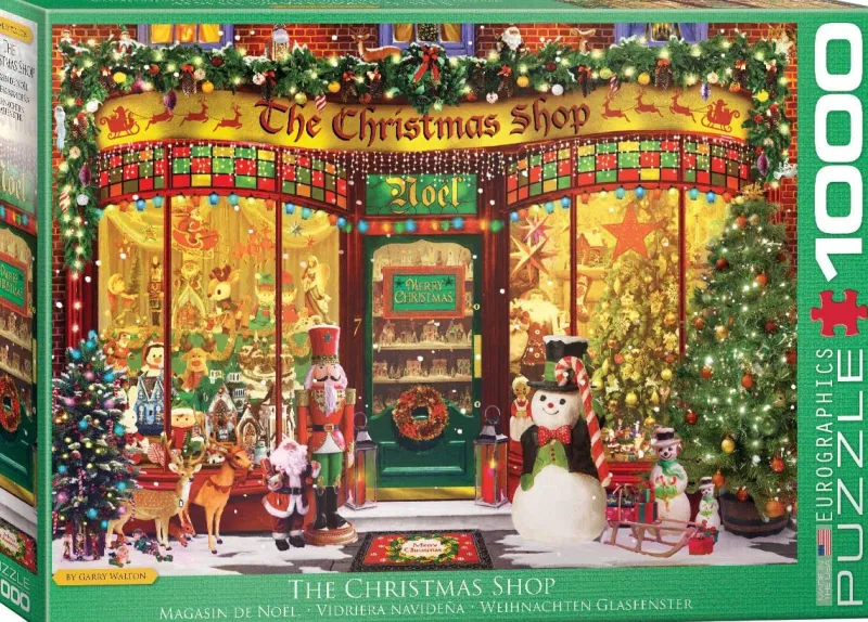Eurographics - The Christmas Shop by G.Wal - 1000 Piece Jigsaw Puzzle Discount