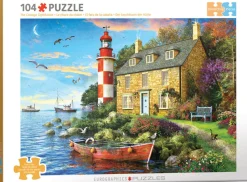 Eurographics - The Cottage Lighthouse - 104 pieces Clearance