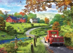 Eurographics - The Country Drive by Dominic Davison - 1000 Piece Jigsaw Puzzle Clearance