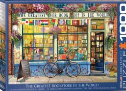Eurographics - The Greatest Bookstore in the World -1000 Piece Jigsaw Puzzle Clearance