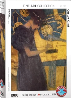 Eurographics - The Music by Gustav Klimt - 1000 Piece Jigsaw Puzzle Outlet