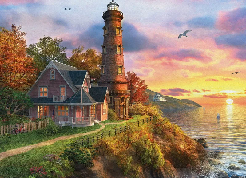 Eurographics - The Old Lighthouse - 1000 Piece Jigsaw Puzzle Best