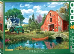 Eurographics - The Red Barn - 1000 Piece Jigsaw Puzzle Hot