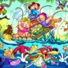 Eurographics 6035-0423 The Three Little Pigs 35 Piece Jigsaw Puzzle New