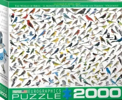 Eurographics - The World of Birds - 2000 Piece Jigsaw Puzzle New