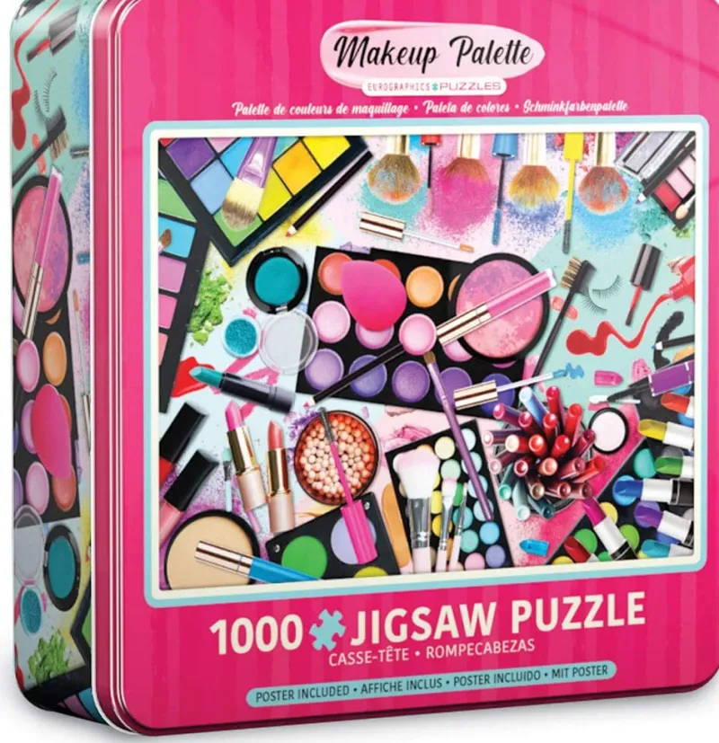 Eurographics - Tin Box - Cast of Colours - 1000 Piece Jigsaw Puzzle Fashion