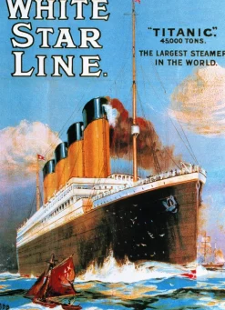 Eurographics - Titanic White Star Line - 1000 Piece Jigsaw Puzzle Best
