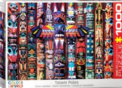 Eurographics - Totem Poles - 1000 Piece Jigsaw Puzzle Best