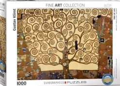 Eurographics - Tree of Life by Gustav Klimt - 1000 Piece Jigsaw Puzzle Online