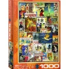 Eurographics - Vintage Bicycle Posters - 1000 Piece Jigsaw Puzzle Clearance