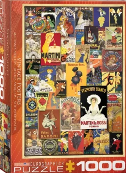 Eurographics - Vintage Posters - 1000 Piece Jigsaw Puzzle Hot