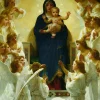 Eurographics - Virgin with Angels - 1000 Piece Jigsaw Puzzle Online