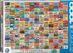 Eurographics - Volkswagon Groovy Bus - 1000 piece jigsaw puzzle Discount