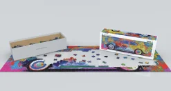 Eurographics - VW Beetle - Splash Pano - 1000 Piece Jigsaw Puzzle Online