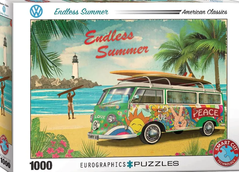 Eurographics - VW Endless Summer - 1000 Piece Jigsaw Puzzle New