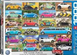 Eurographics - VW Gone Places - 1000 Piece Jigsaw Puzzle Clearance