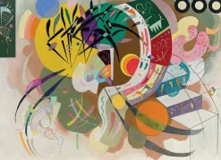 Eurographics - Wassily Kandinsky - Dominant Curve - 1000 Piece Jigsaw Puzzle Clearance