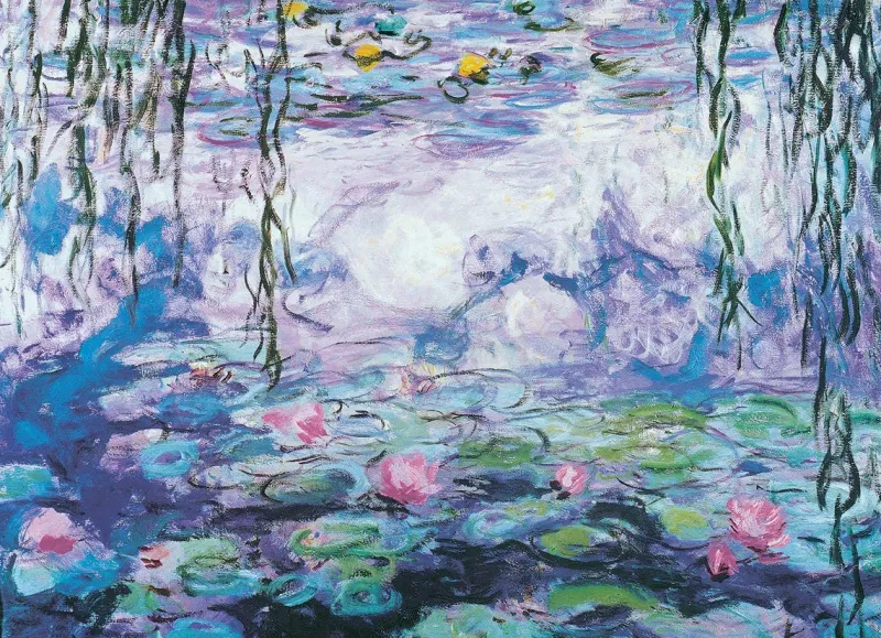 Eurographics - Waterlilies by Claude Monet - 1000 Piece Jigsaw Puzzles Best