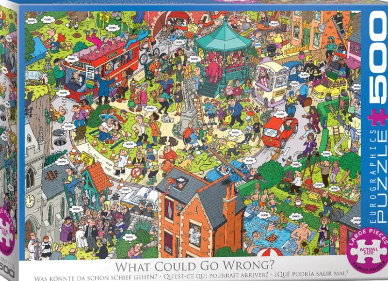 Eurographics - What Could go Wrong? - 500 pieces Outlet