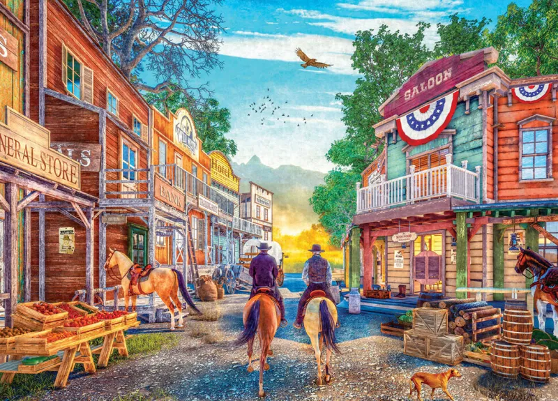 Eurographics - Wild West Town - 1000 Piece Sale