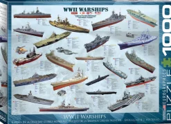 Eurographics - World War II Warships - 1000 piece jigsaw puzzle Discount