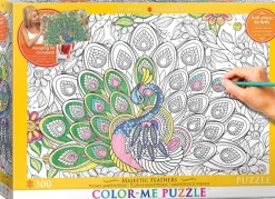 Eurographics 6033-0884 XXL Color Me - Majestic Feathers 300 Piece Jigsaw Puzzle Sale